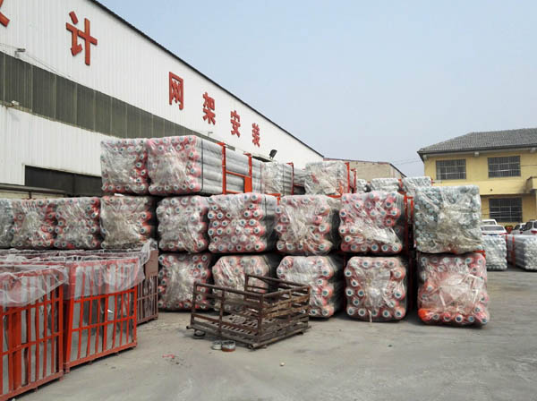 驻马店网架成品待发