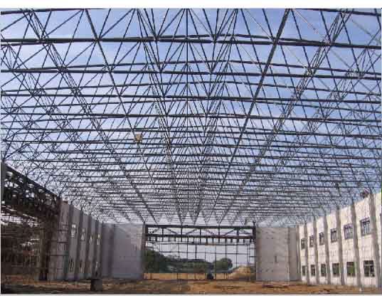 驻马店湖南长沙5712飞机库网架工程