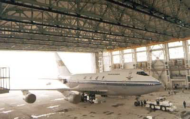 驻马店机库网架工程