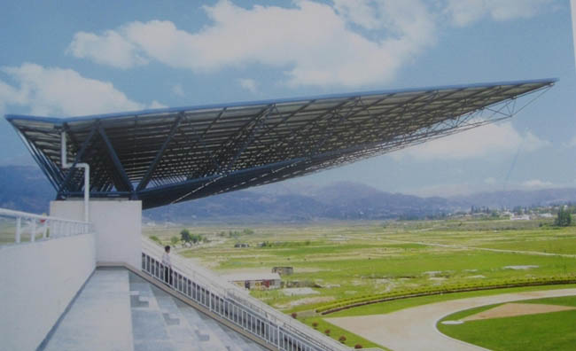 驻马店体育看台网架