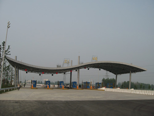 驻马店收费站网架